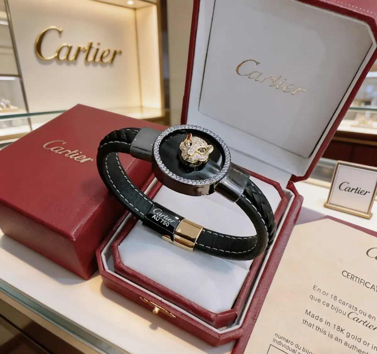 Cartier Style Leather Accessories Lookbook Reference image 3