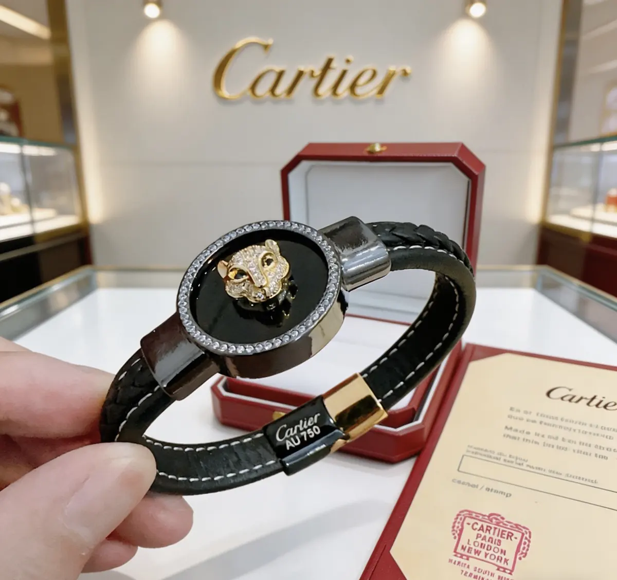 Cartier Style Leather Accessories Lookbook Reference image 4