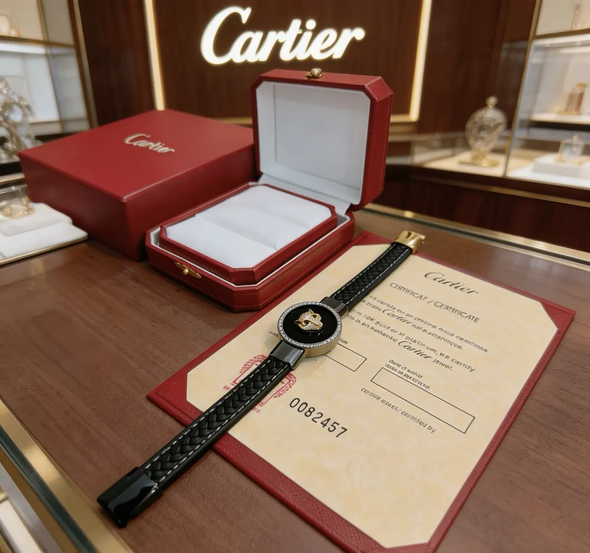 Cartier Style Leather Accessories Lookbook Reference image 5