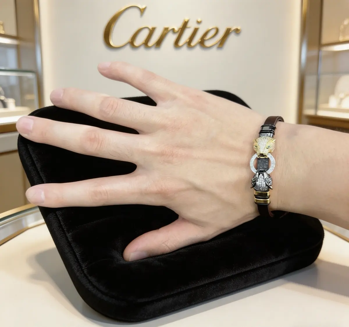 Cartier Style Leather Accessories Lookbook Reference image 3