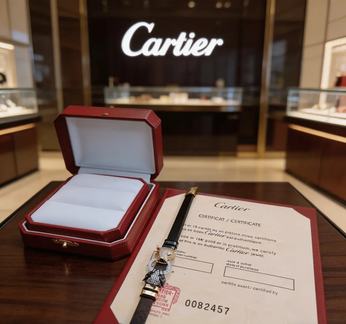 Cartier Style Leather Accessories Lookbook Reference image 5