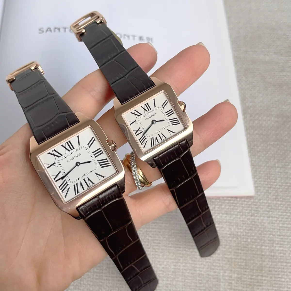 Cartier Style Leather Watches Lookbook Reference image 1