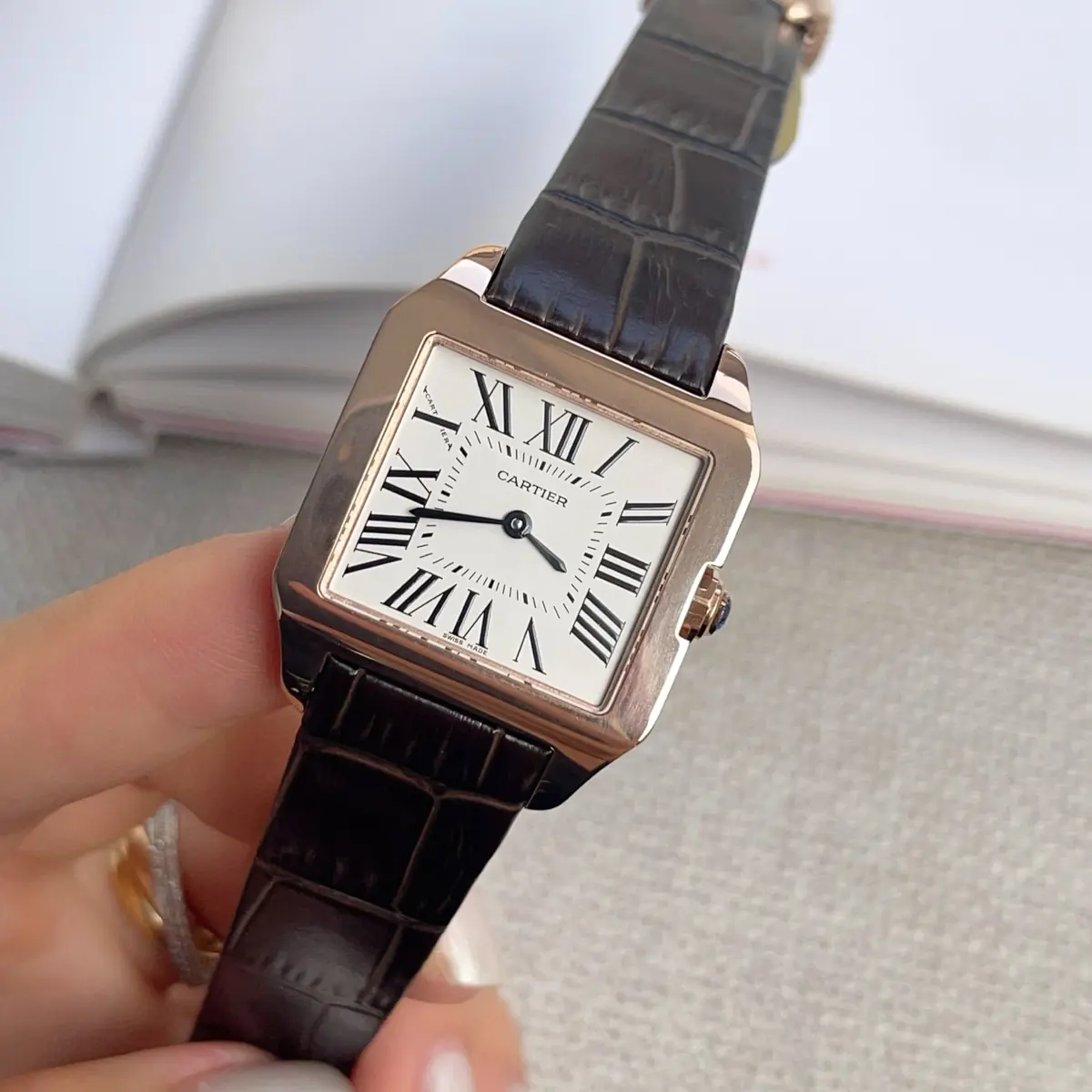 Cartier Style Leather Watches Lookbook Reference image 2