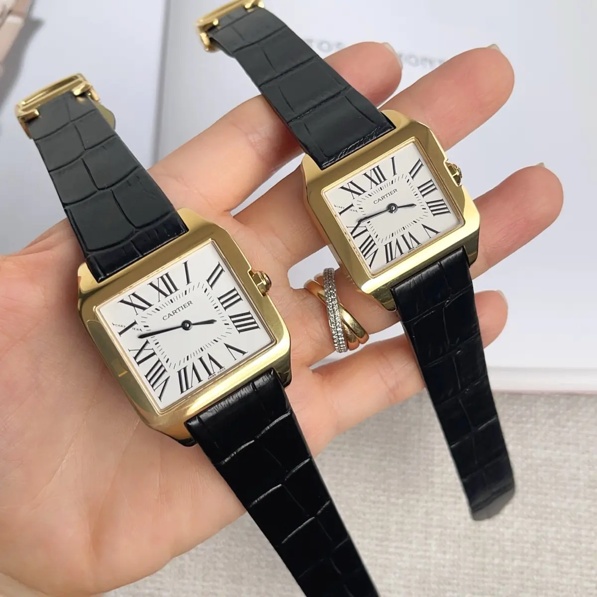 Cartier Style Leather Watches Lookbook Reference image 1