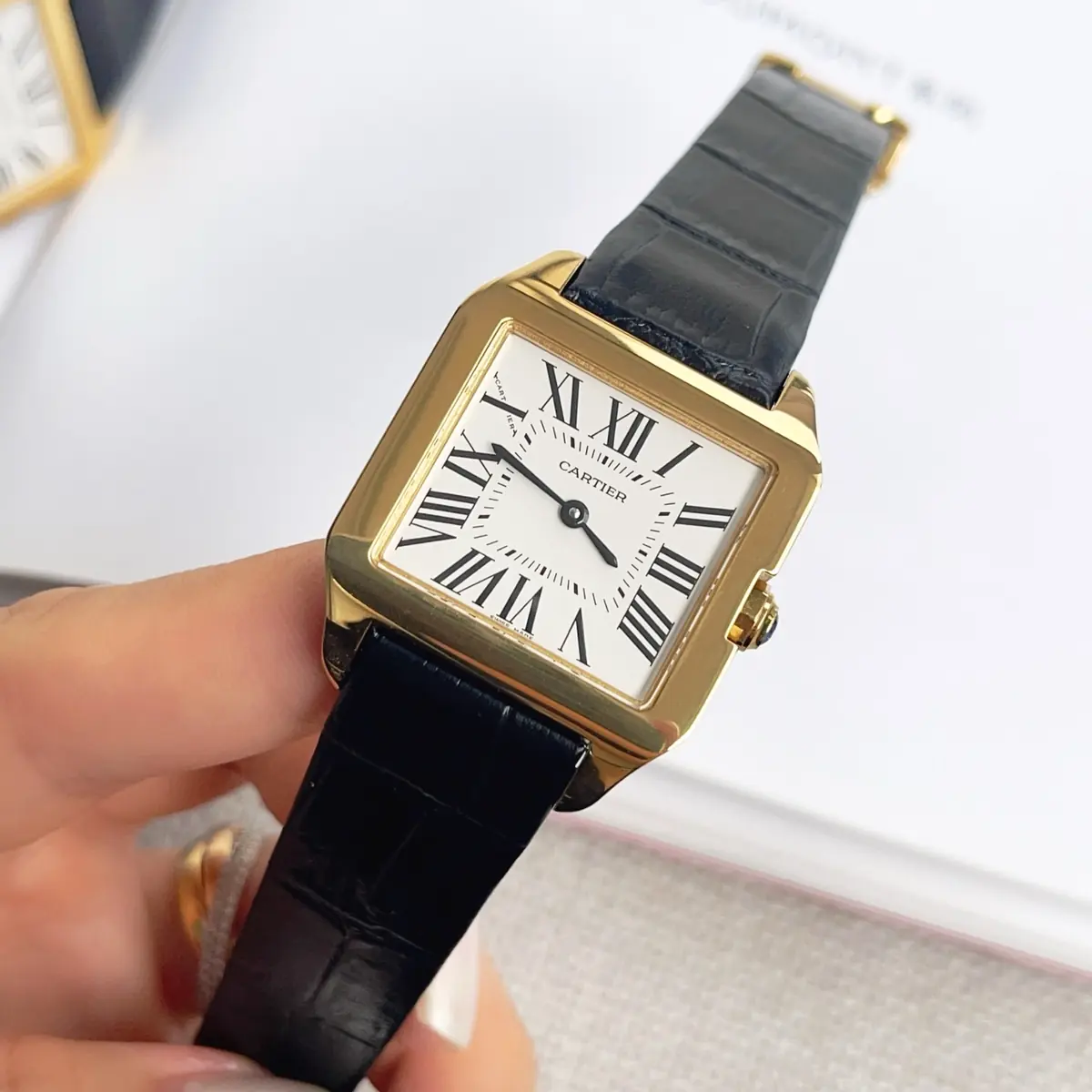 Cartier Style Leather Watches Lookbook Reference image 2