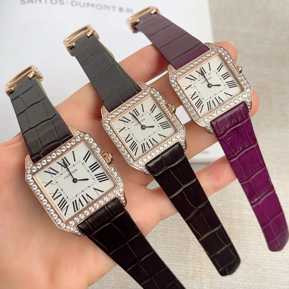 Cartier Style Leather Watches Lookbook Reference image 1