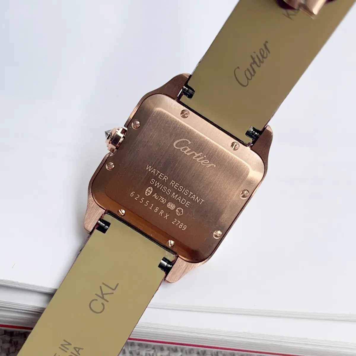 Cartier Style Leather Watches Lookbook Reference image 4