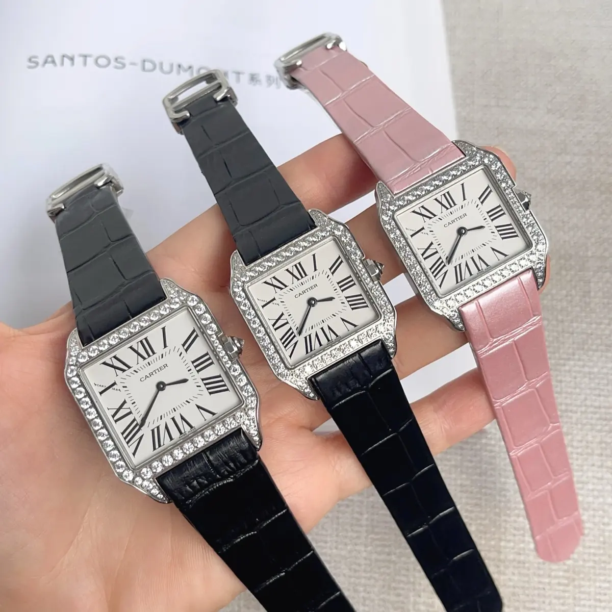 Cartier Style Leather Watches Lookbook Reference image 1