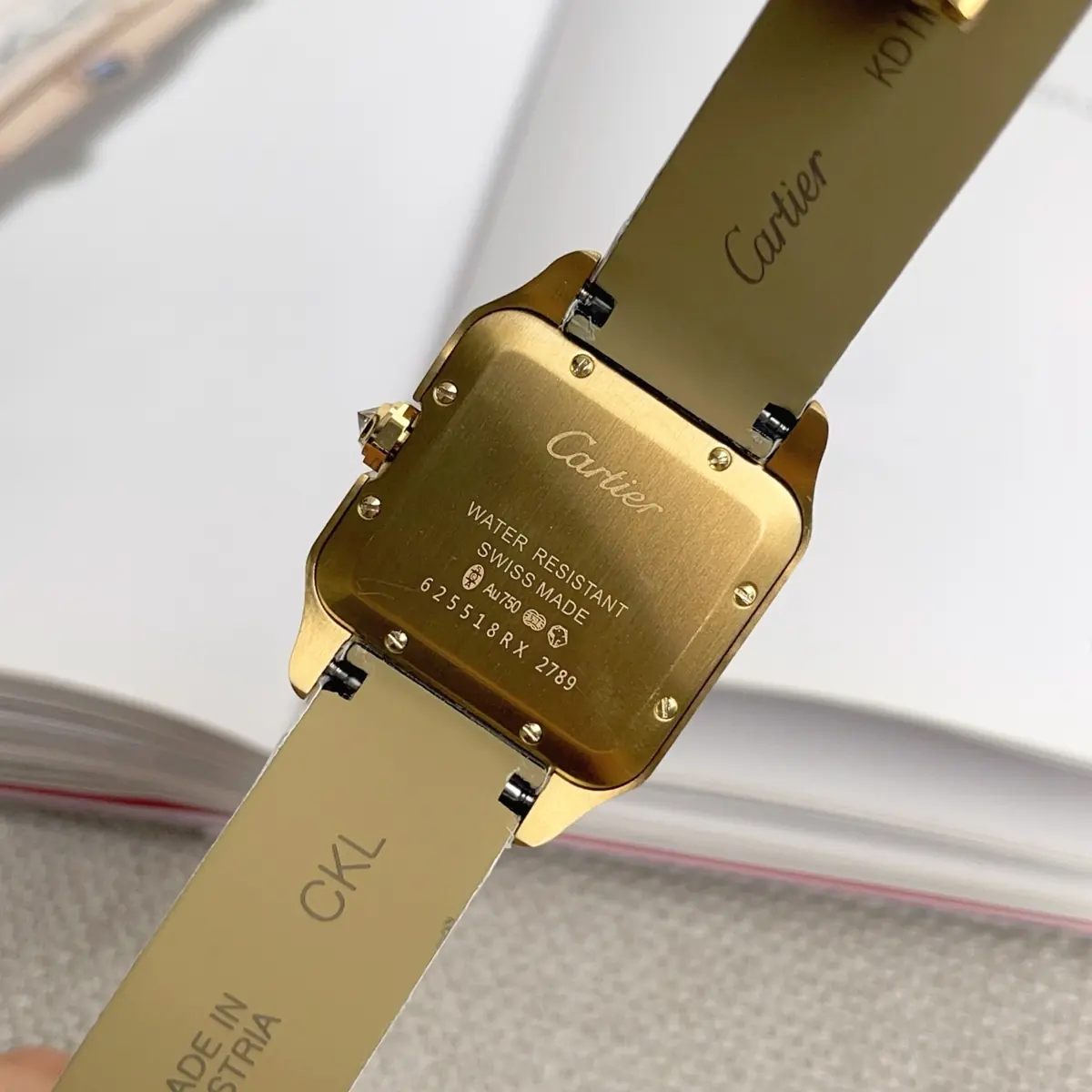 Cartier Style Leather Watches Lookbook Reference image 6