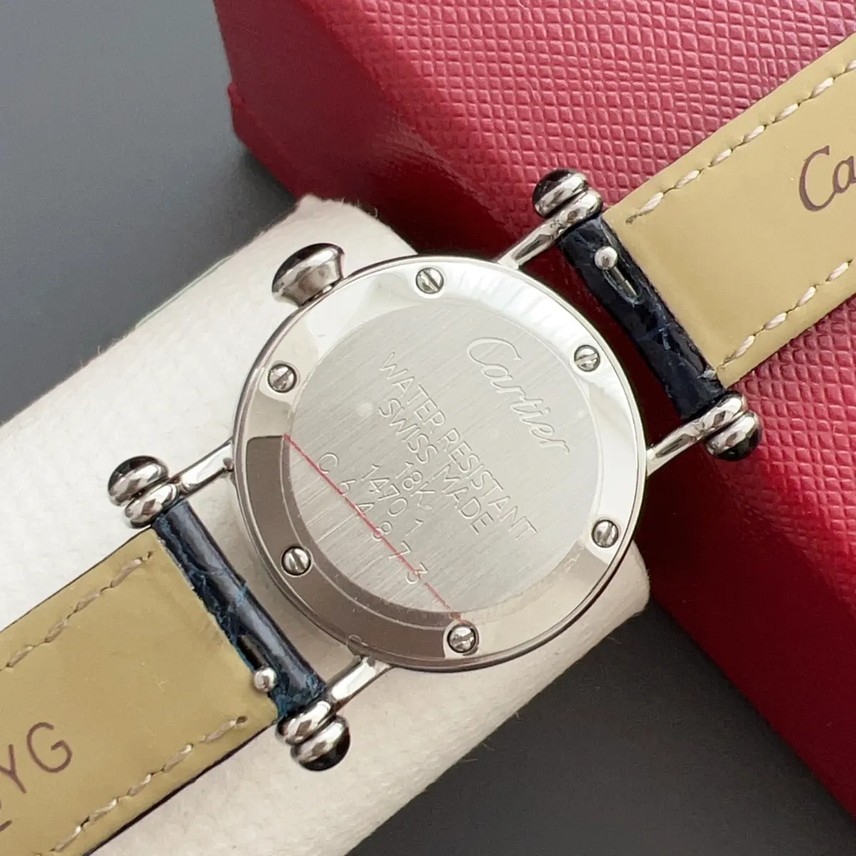 Cartier Style White Leather Watches Lookbook Reference image 6