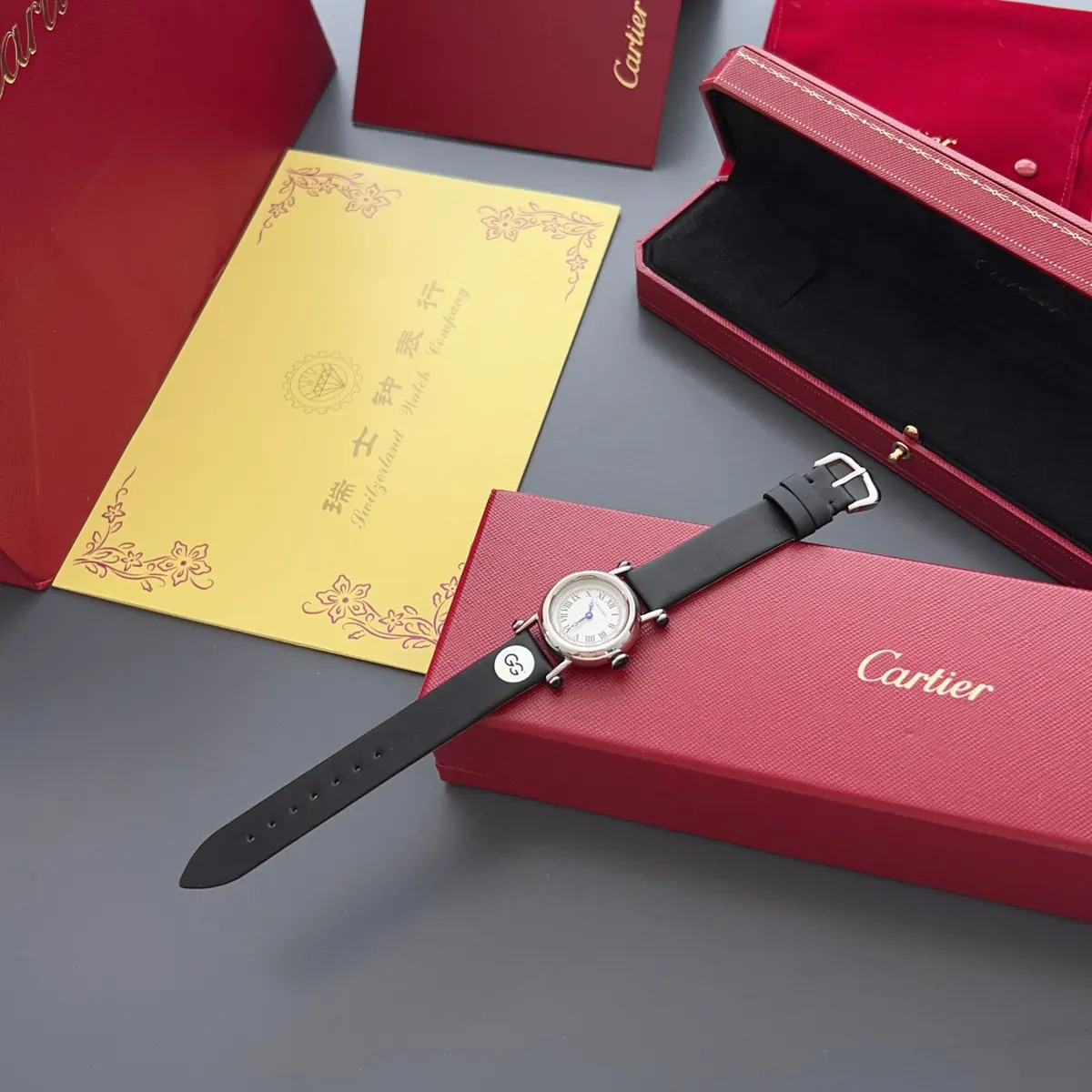 Cartier Style White Leather Watches Lookbook Reference image 1