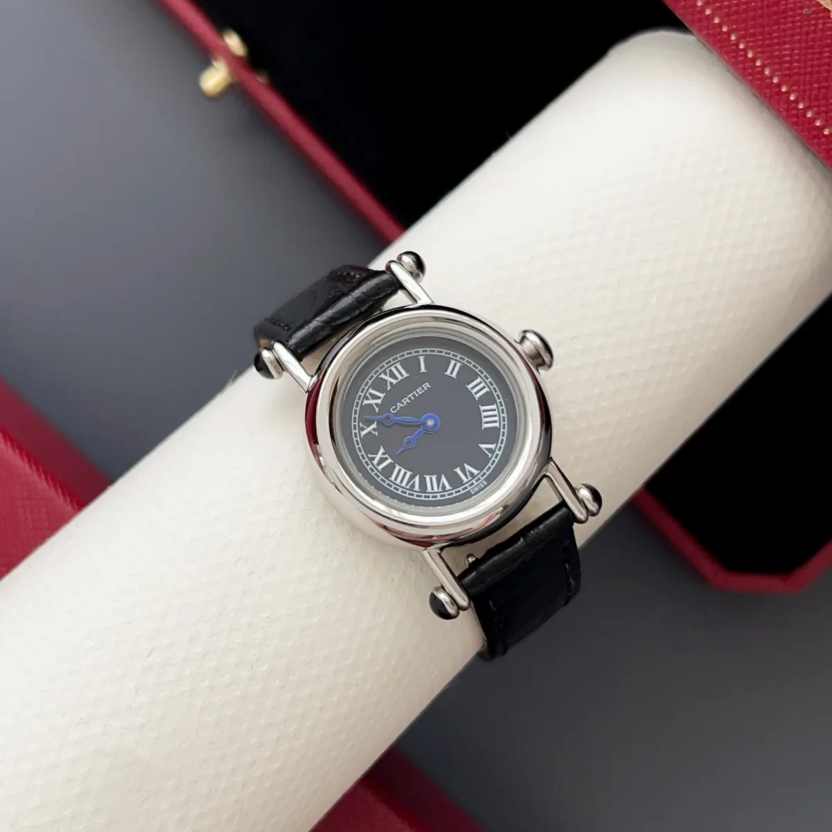 Cartier Style White Leather Watches Lookbook Reference image 3