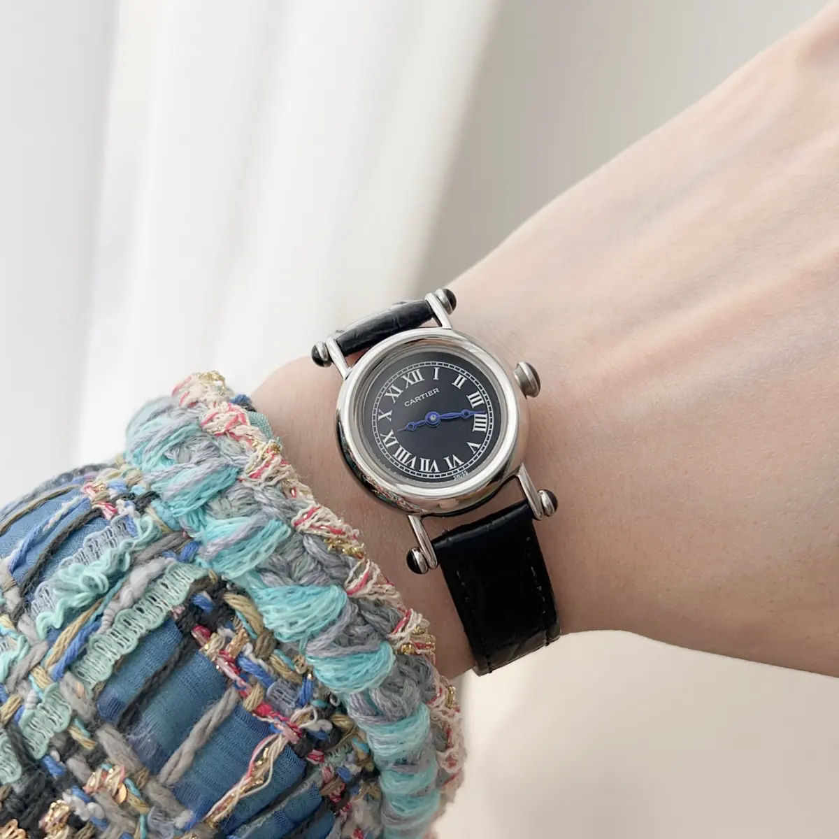 Cartier Style White Leather Watches Lookbook Reference image 6