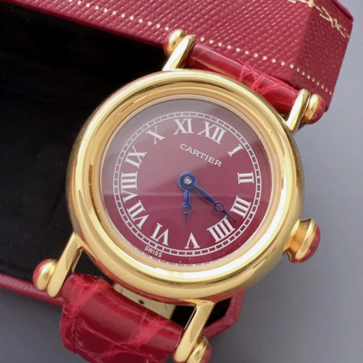 Cartier Style White Leather Watches Lookbook Reference image 4