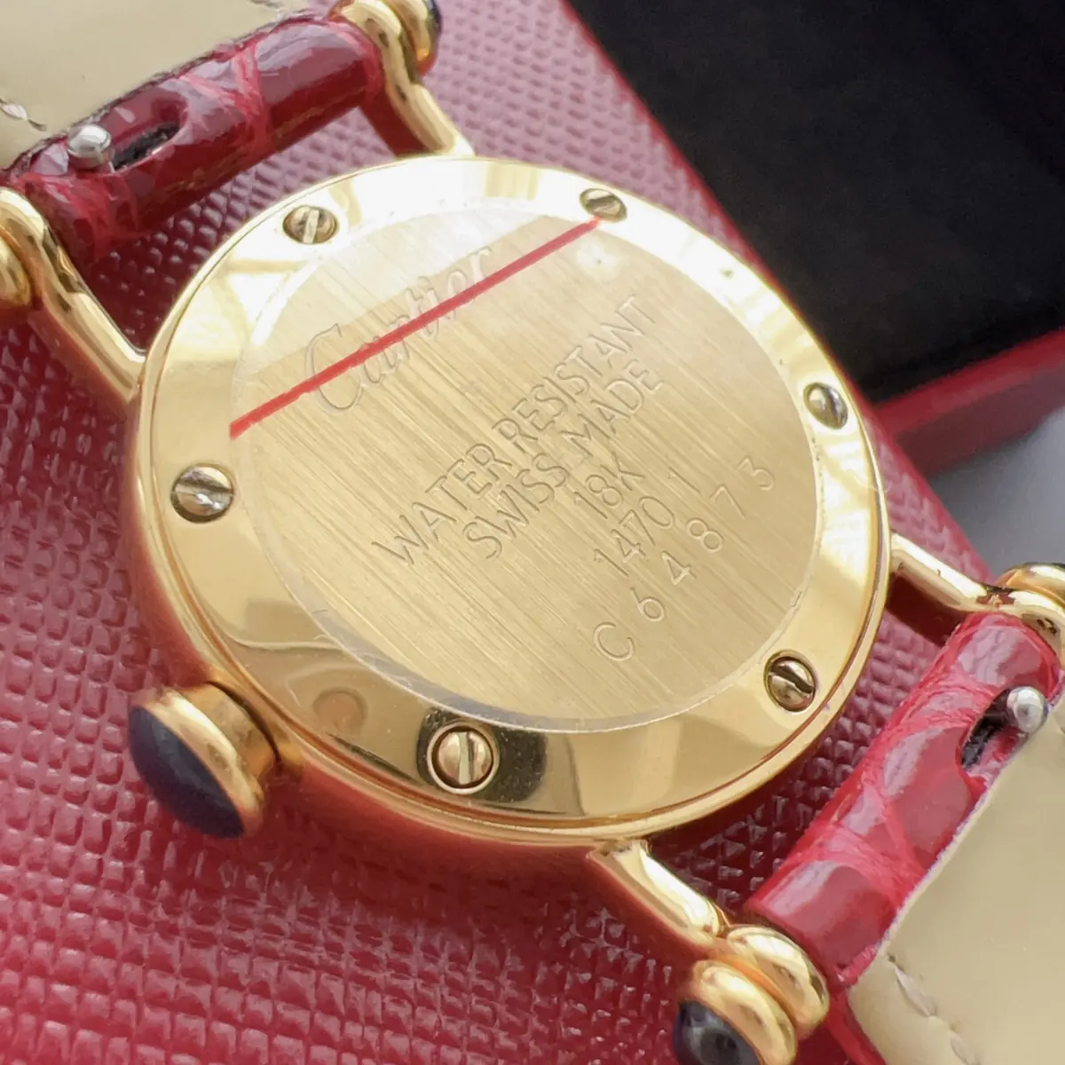 Cartier Style White Leather Watches Lookbook Reference image 6