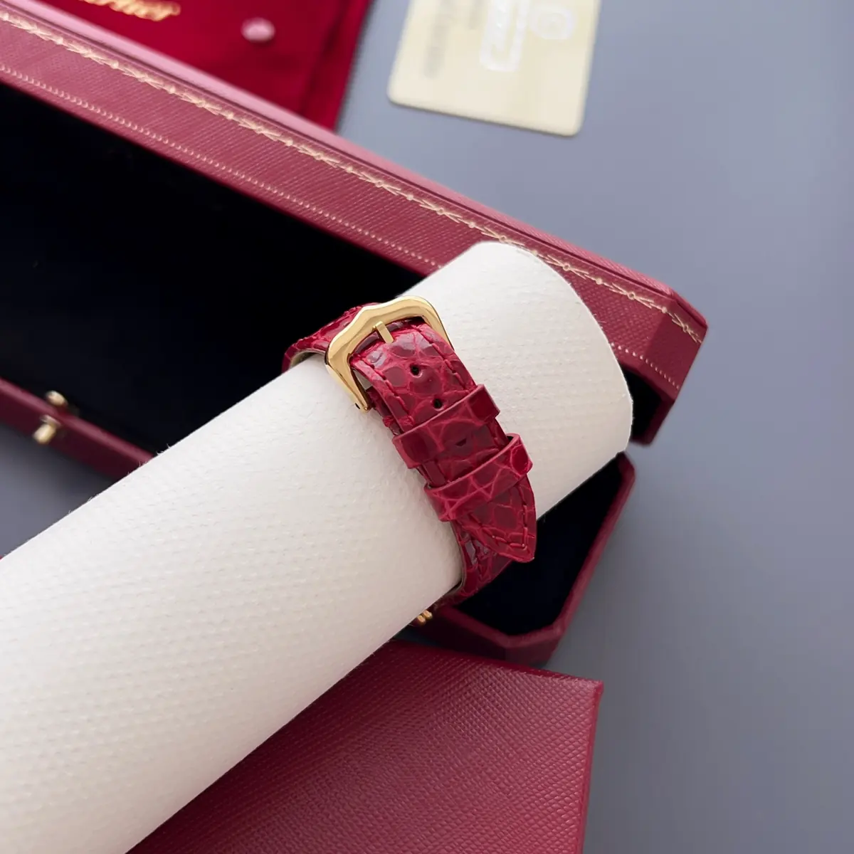 Cartier Style White Leather Watches Lookbook Reference image 6