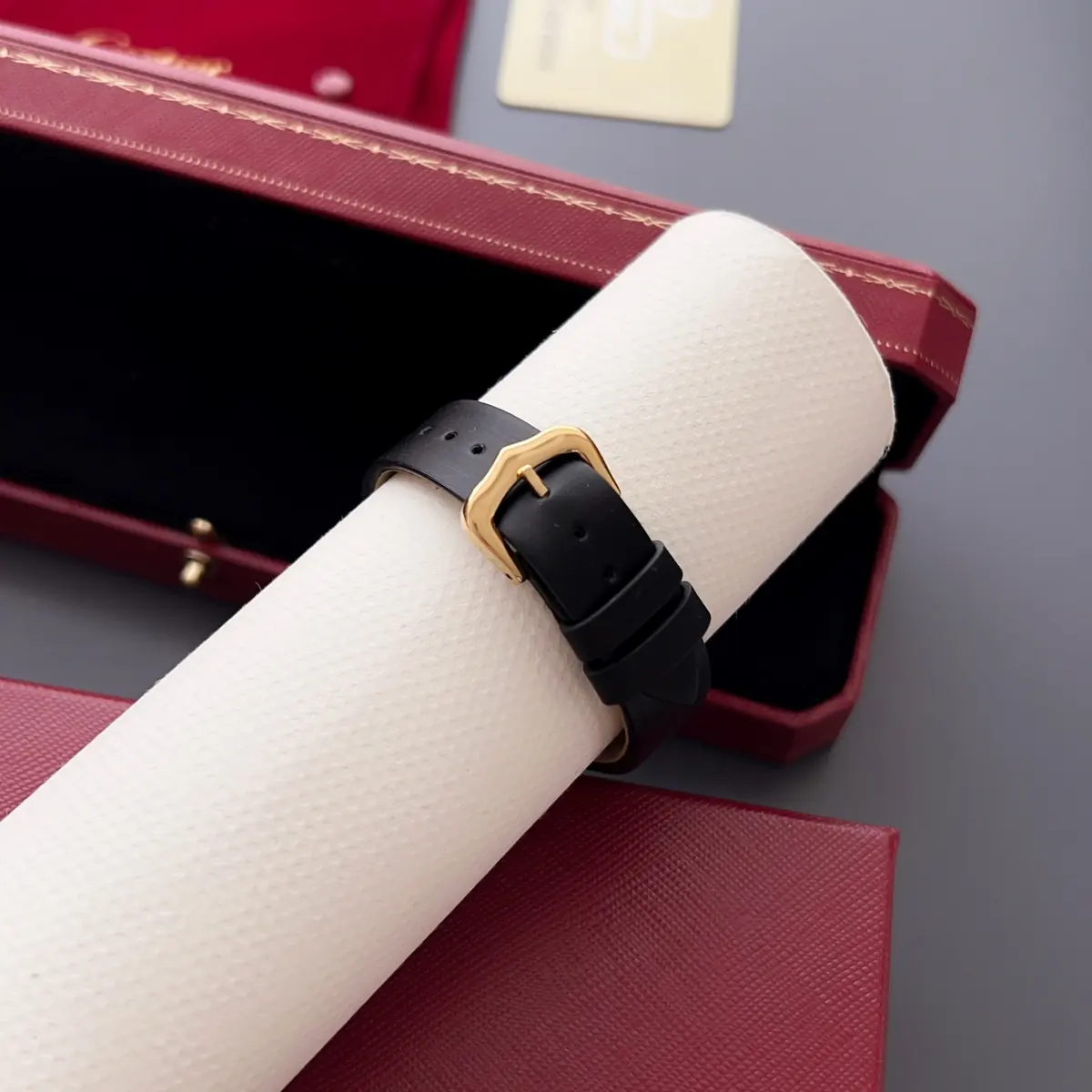 Cartier Style White Leather Watches Lookbook Reference image 6