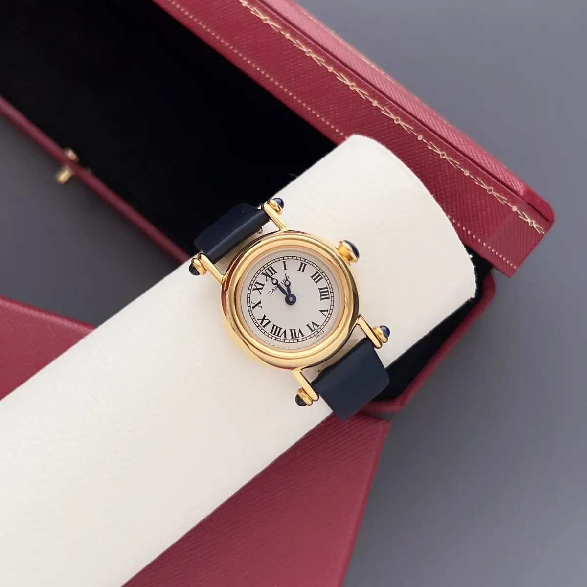 Cartier Style White Leather Watches Lookbook Reference image 3