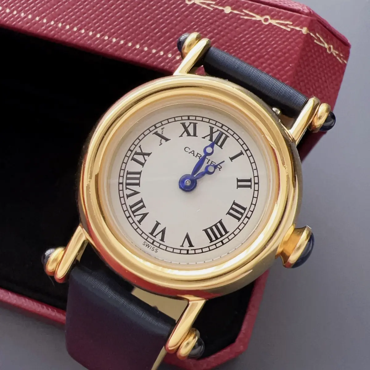 Cartier Style White Leather Watches Lookbook Reference image 4