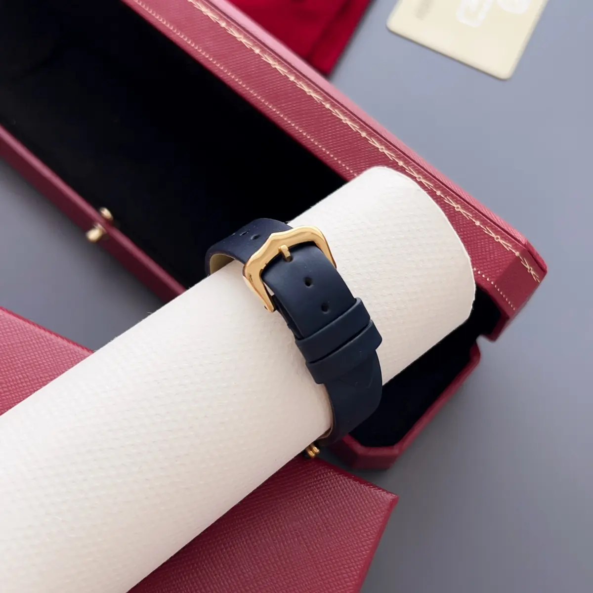 Cartier Style White Leather Watches Lookbook Reference image 6