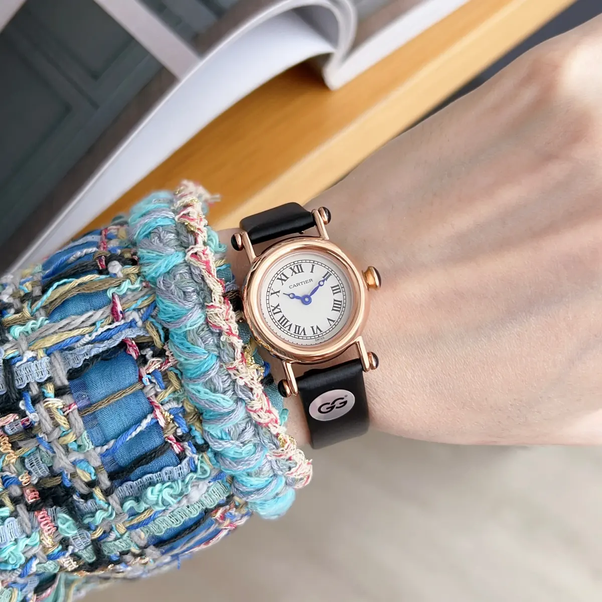 Cartier Style White Leather Watches Lookbook Reference image 6