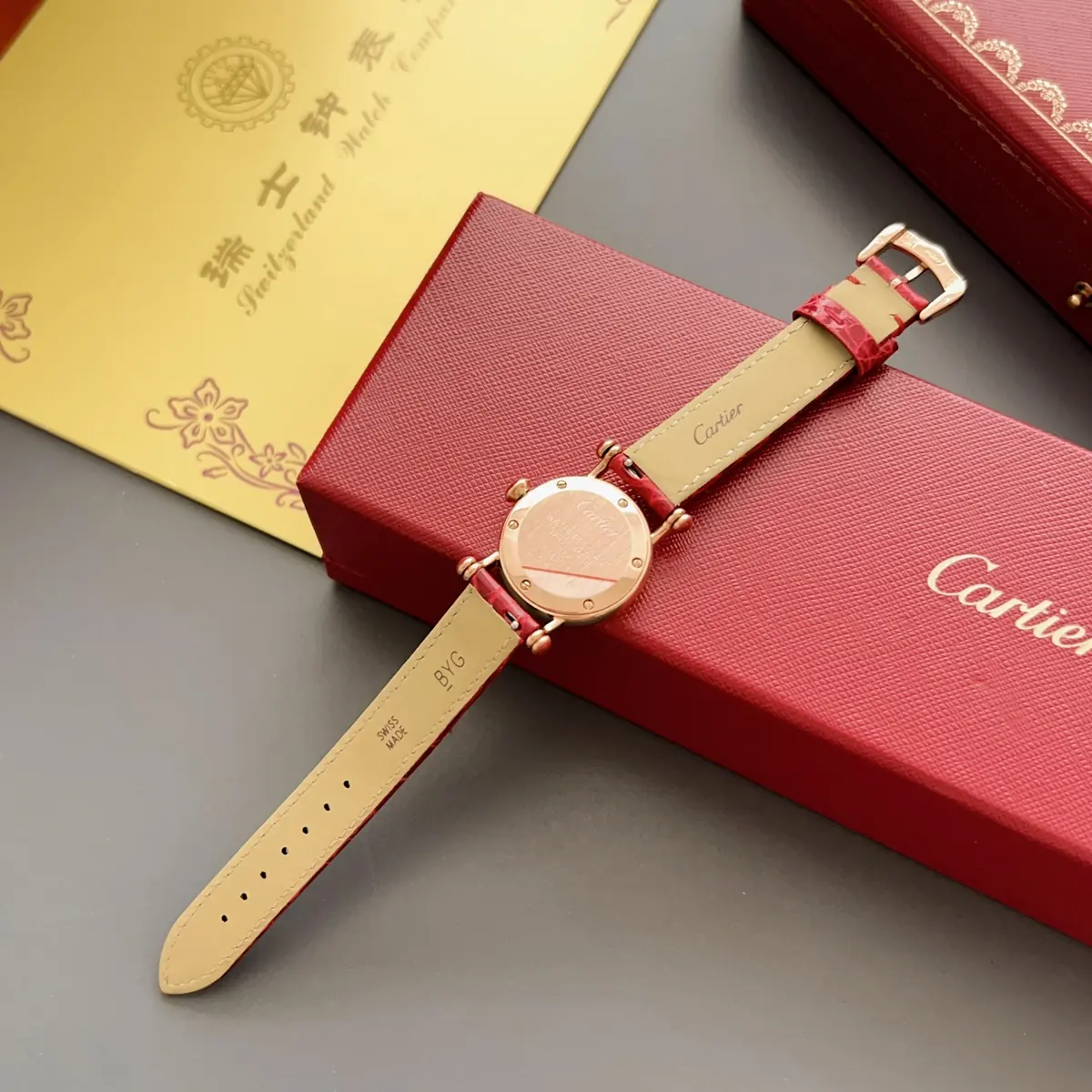 Cartier Style White Leather Watches Lookbook Reference image 5