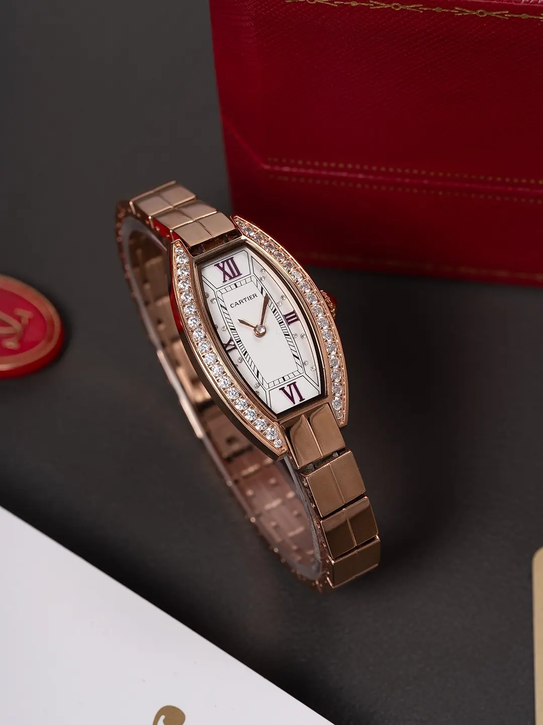 Cartier Style White Watches Lookbook Reference image 2