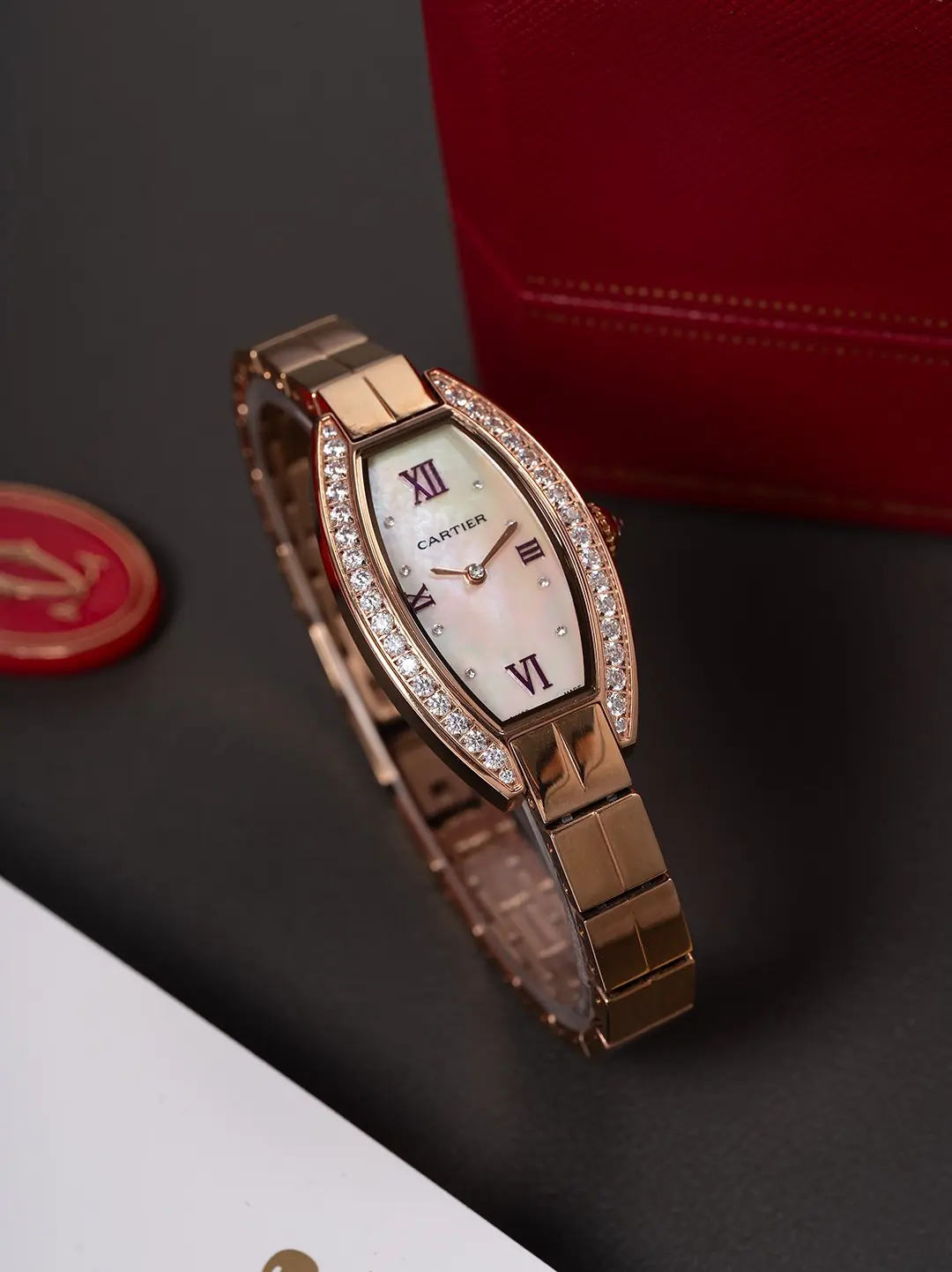 Cartier Style White Watches Lookbook Reference image 3