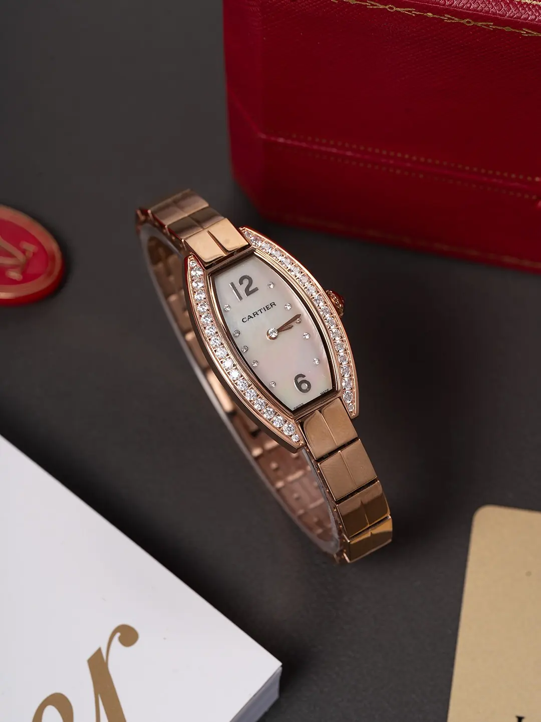 Cartier Style White Watches Lookbook Reference image 4