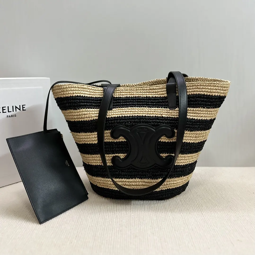 Celine Style Beige Leather Bags Lookbook Reference image 1