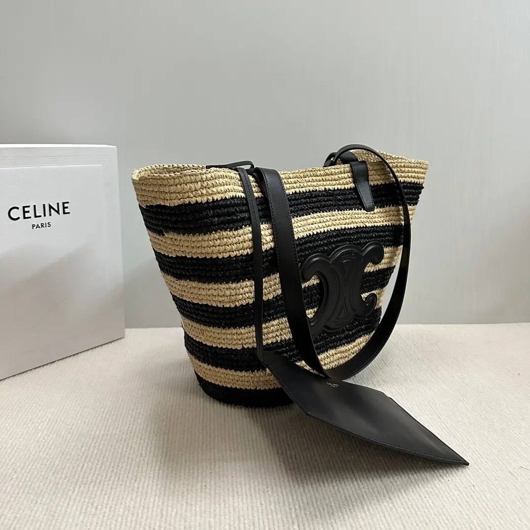 Celine Style Beige Leather Bags Lookbook Reference image 2