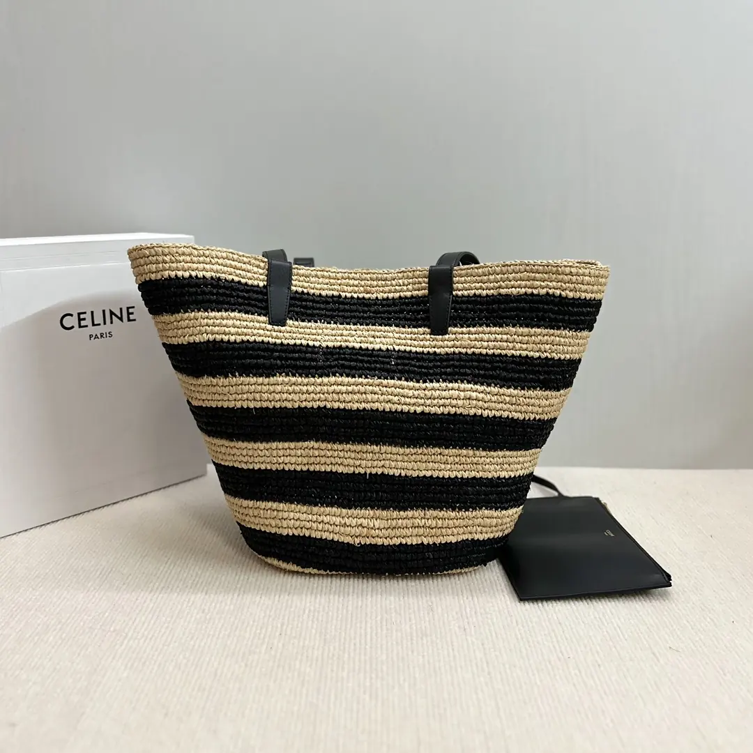 Celine Style Beige Leather Bags Lookbook Reference image 3