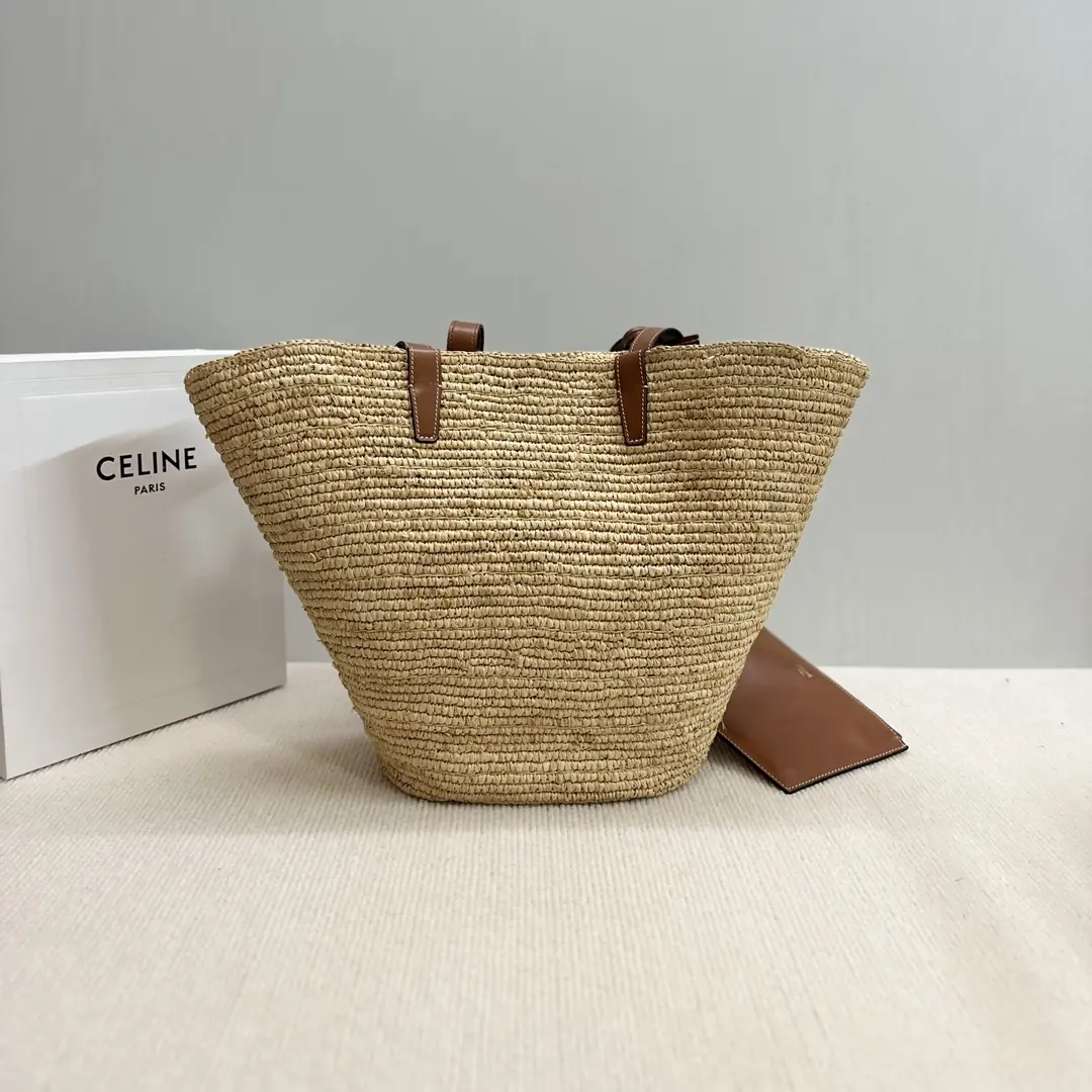 Celine Style Beige Leather Bags Lookbook Reference image 2