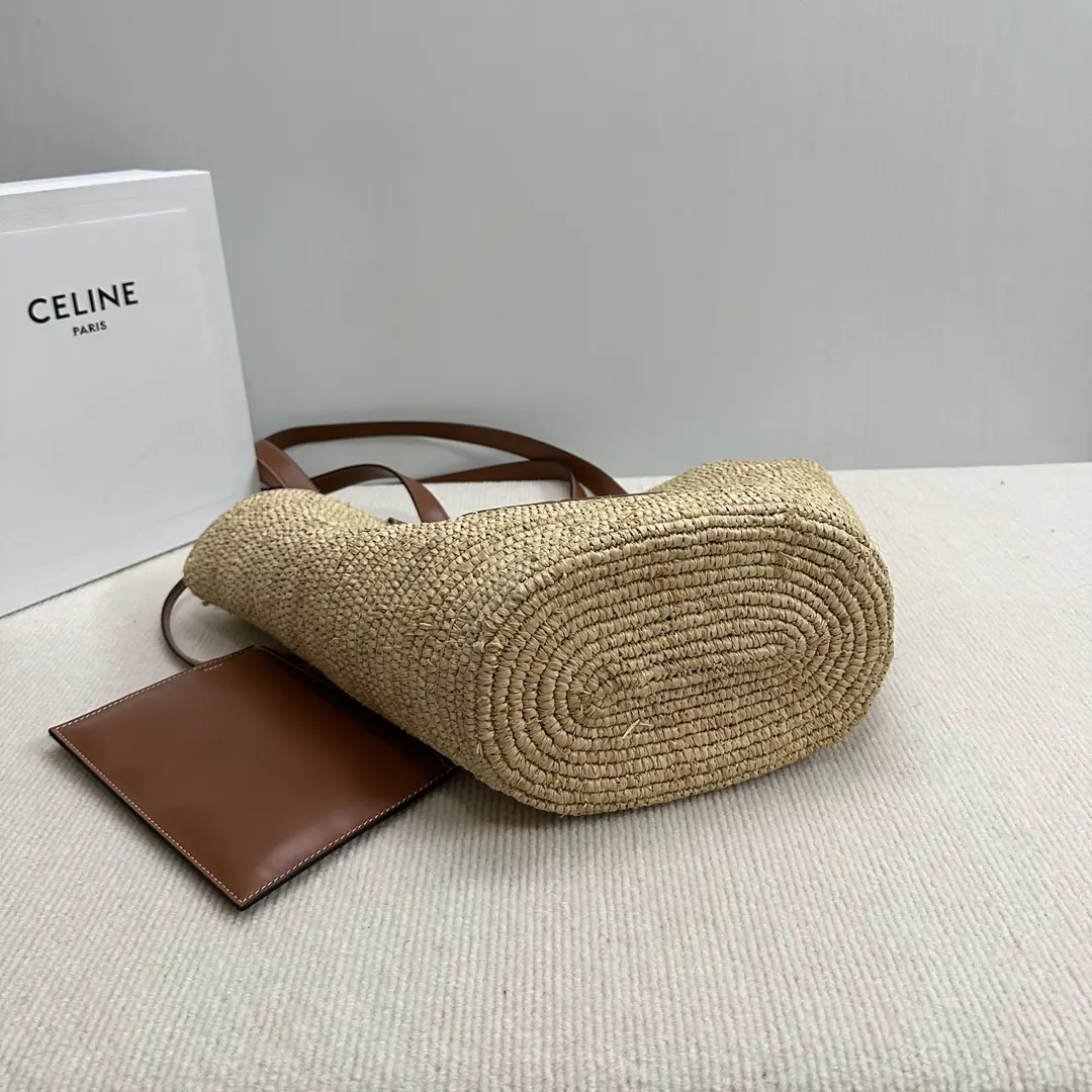 Celine Style Beige Leather Bags Lookbook Reference image 3