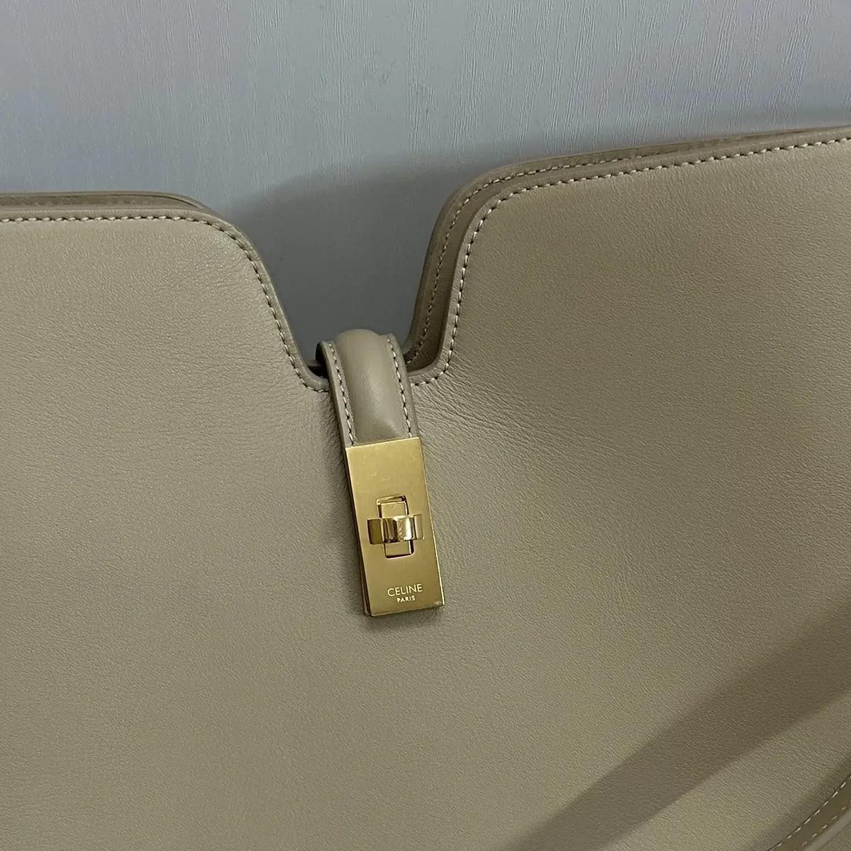 Celine Style Black Leather Hobo Bag Bags Hobo Bag detail image 6 from source 719959