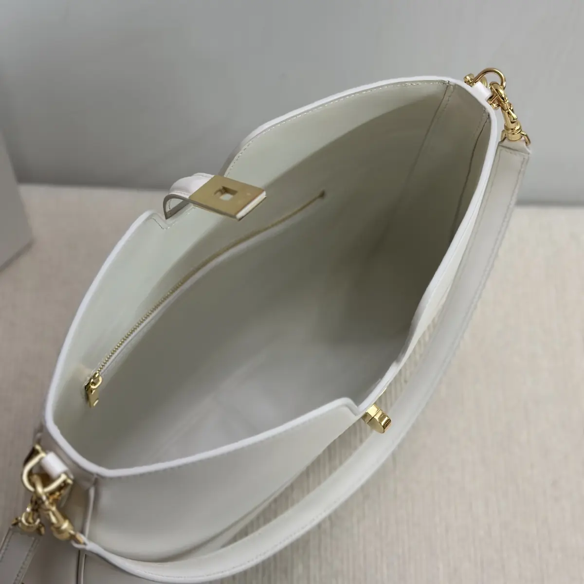 Celine Style Black Leather Hobo Bag Bags Hobo Bag detail image 7 from source 719965