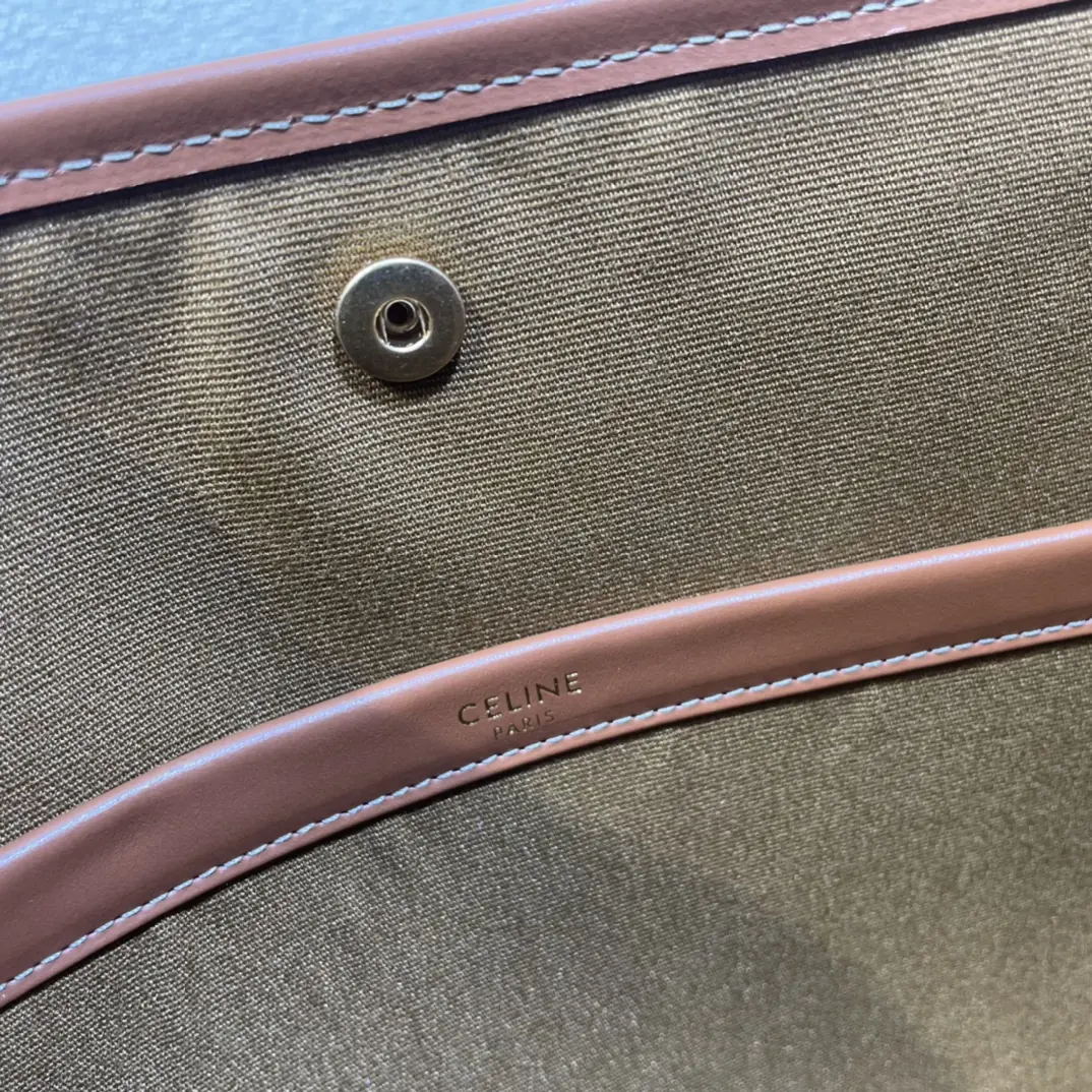 Celine Style Brown Tote Bag Bags Tote Bag detail image 9 from source 720027