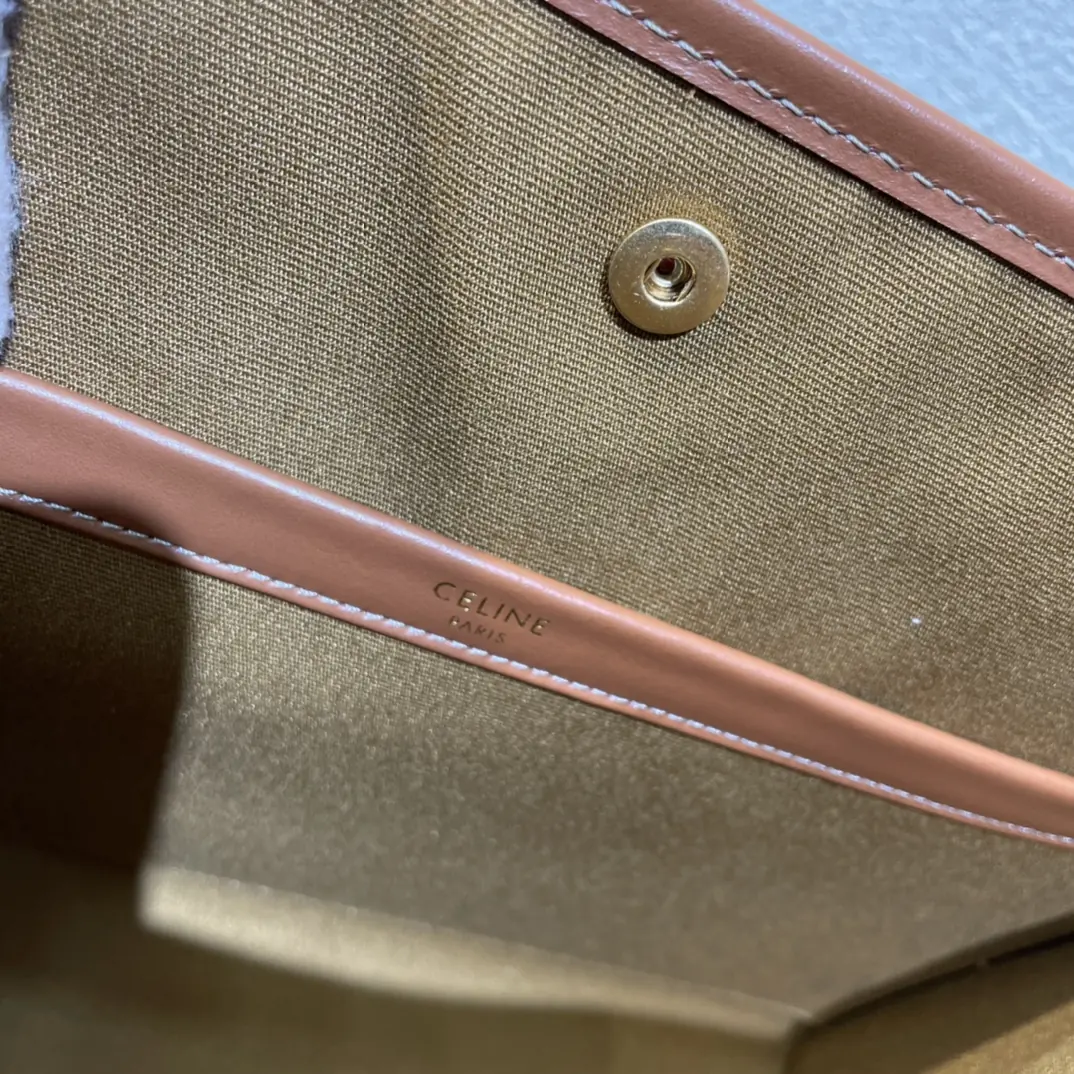 Celine Style Brown Tote Bag Bags Tote Bag detail image 9 from source 720028