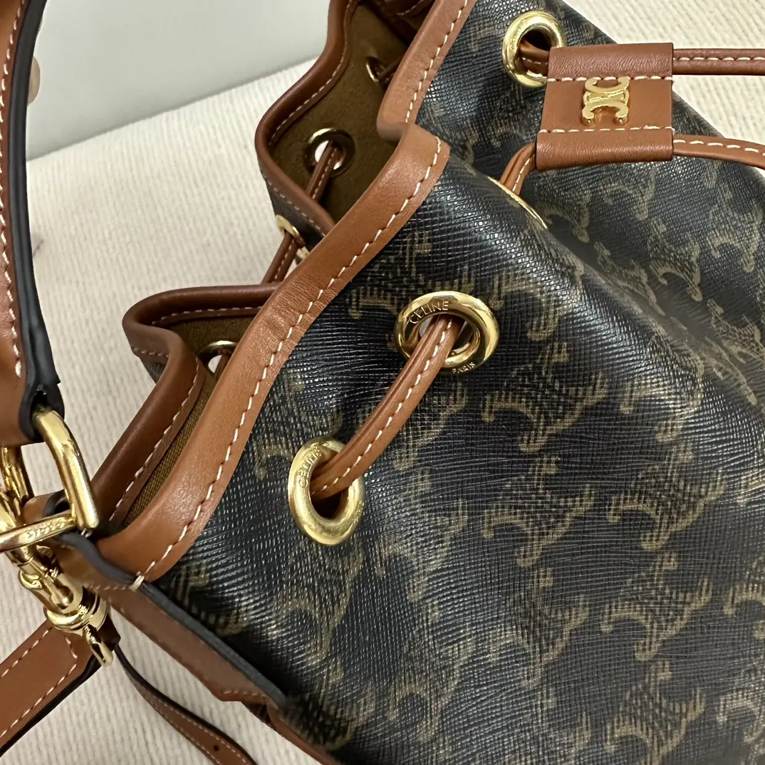 Celine Style Gold Shoulder Bag Lookbook Reference image 5