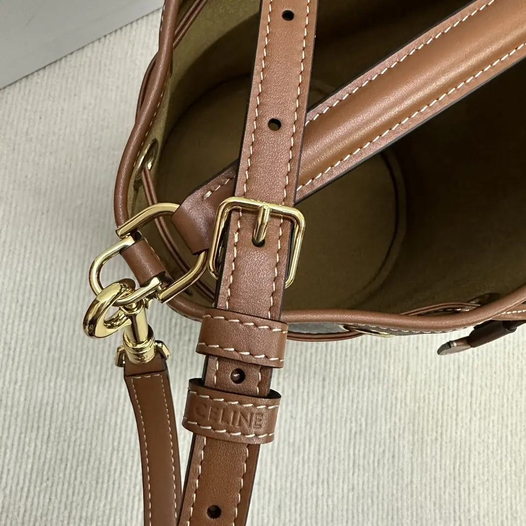 Celine Style Gold Shoulder Bag Lookbook Reference image 6