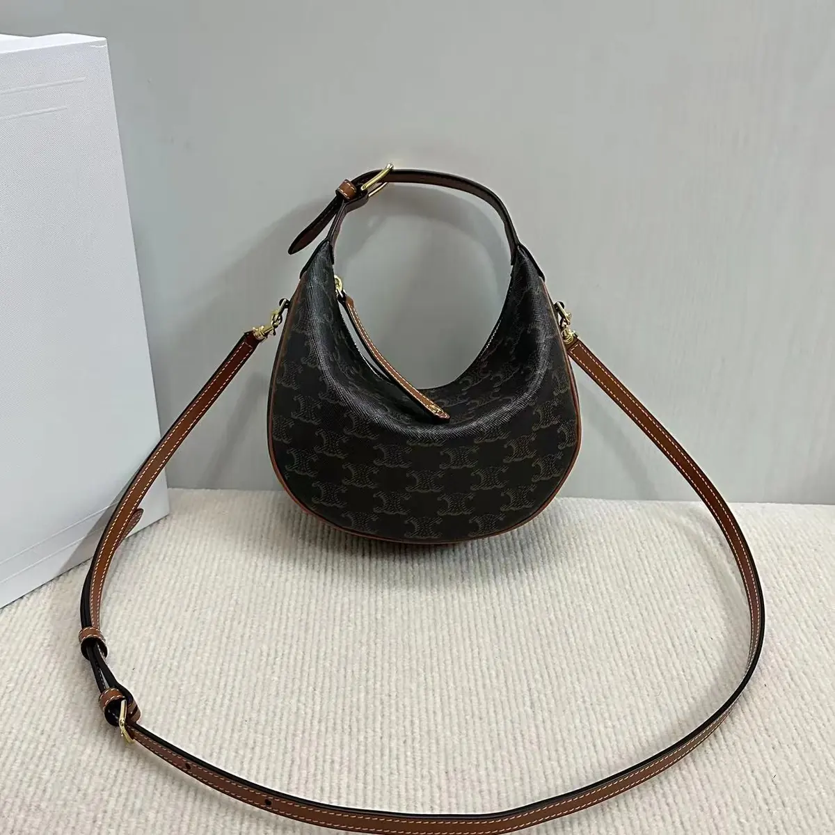 Celine Style Hobo Bag Lookbook Reference image 1