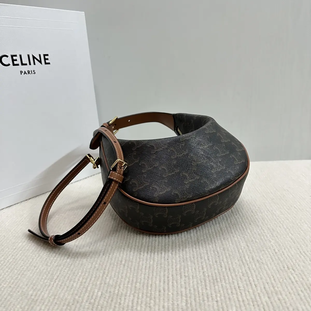 Celine Style Hobo Bag Lookbook Reference image 3