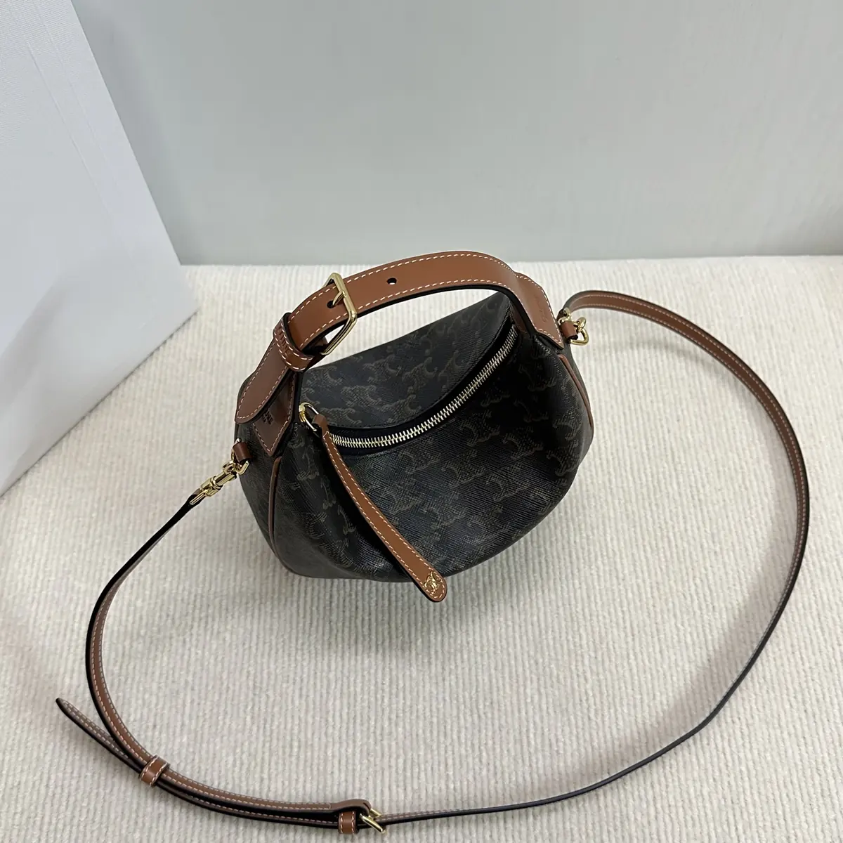 Celine Style Hobo Bag Lookbook Reference image 4