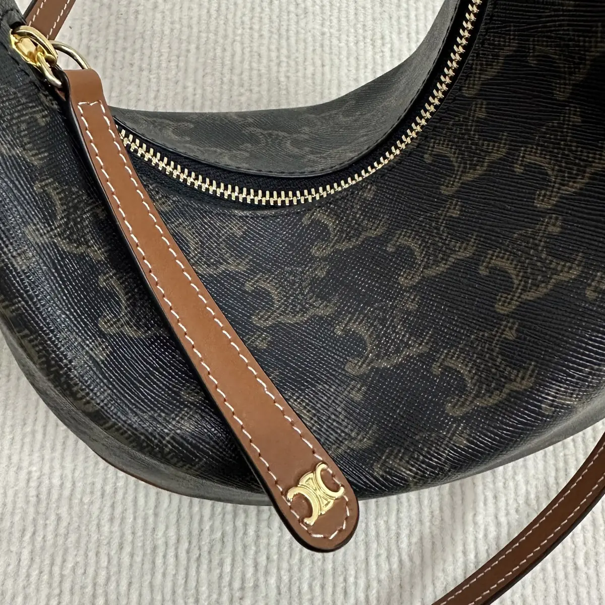 Celine Style Hobo Bag Lookbook Reference image 6