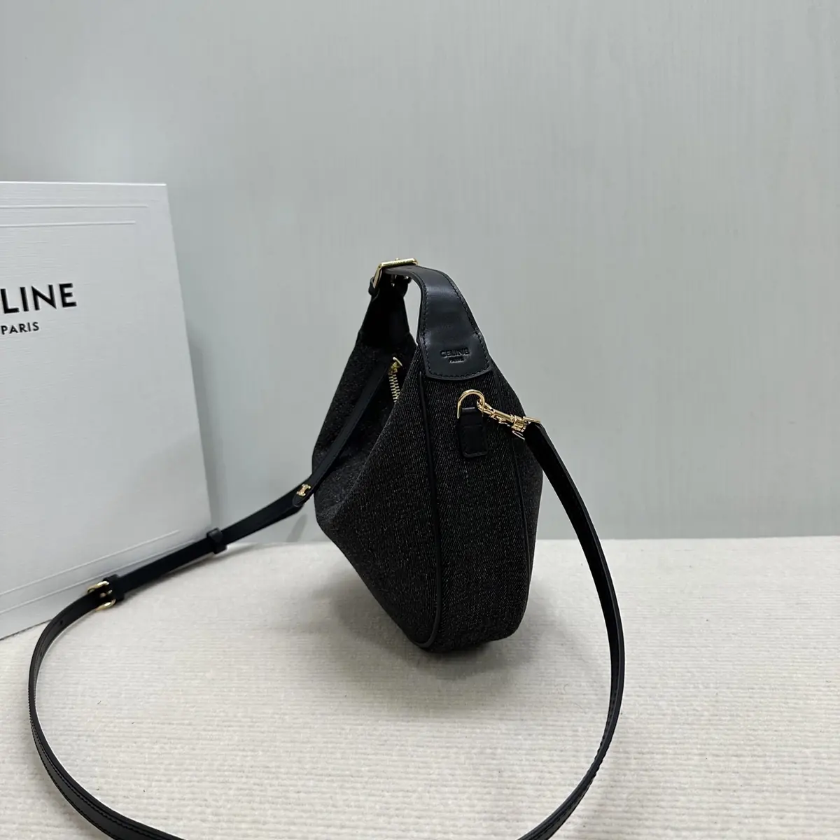 Celine Style Hobo Bag Lookbook Reference image 3