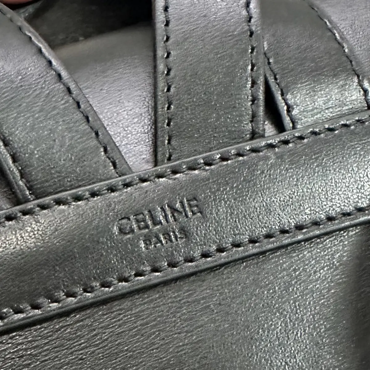 Celine Style Leather Backpack Lookbook Reference image 6