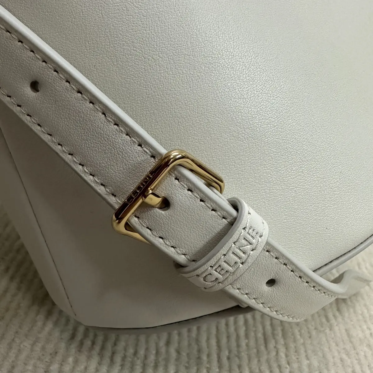Celine Style Leather Backpack Lookbook Reference image 6
