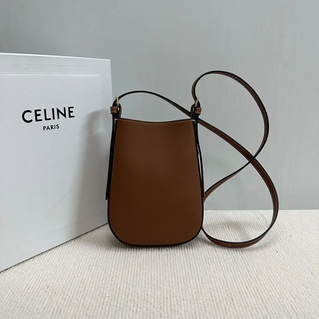 Celine Style Leather Bag Lookbook Reference image 2