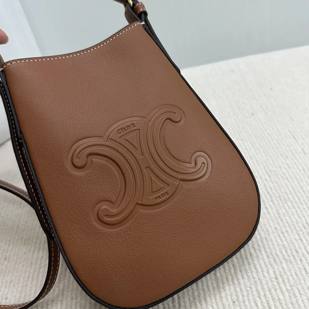 Celine Style Leather Bag Lookbook Reference image 4