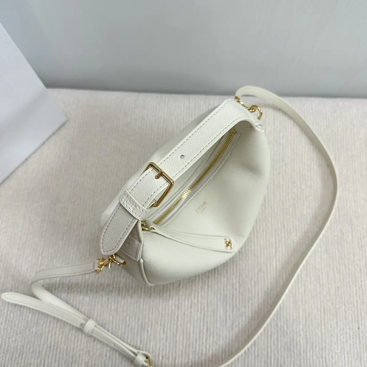 Celine Style Leather Hobo Bag Lookbook Reference image 5